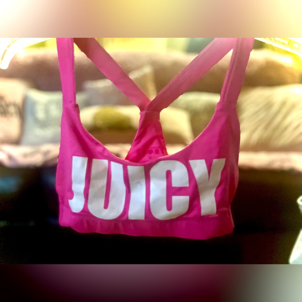 Juicy Couture Sports Bra!💗👑✨